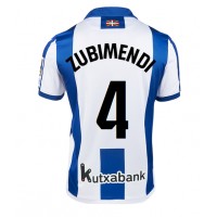 Real Sociedad Martin Zubimendi #4 Hjemmedrakt 2024-25 Kortermet